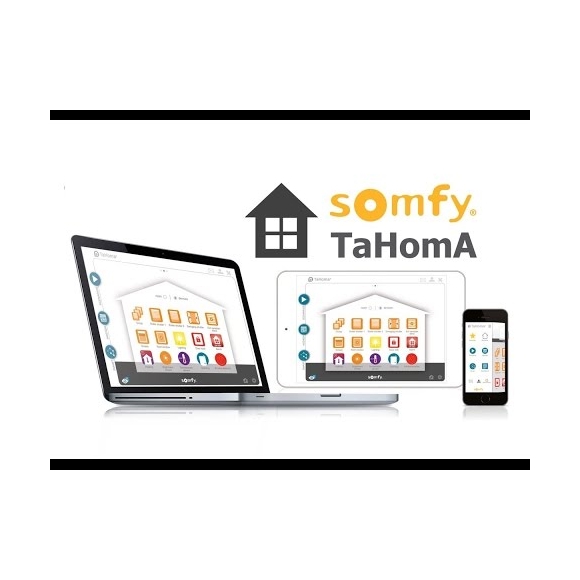 法國Somfy電動軌道&Tahoma One居家智能控制