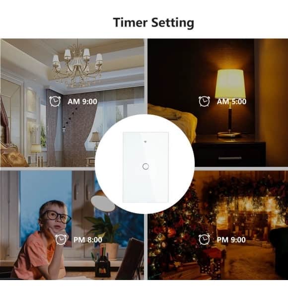 智能電控玻璃開關-Homekit直連