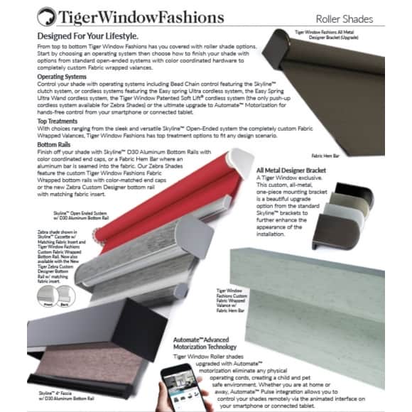 TIGER WINDOW 捲簾